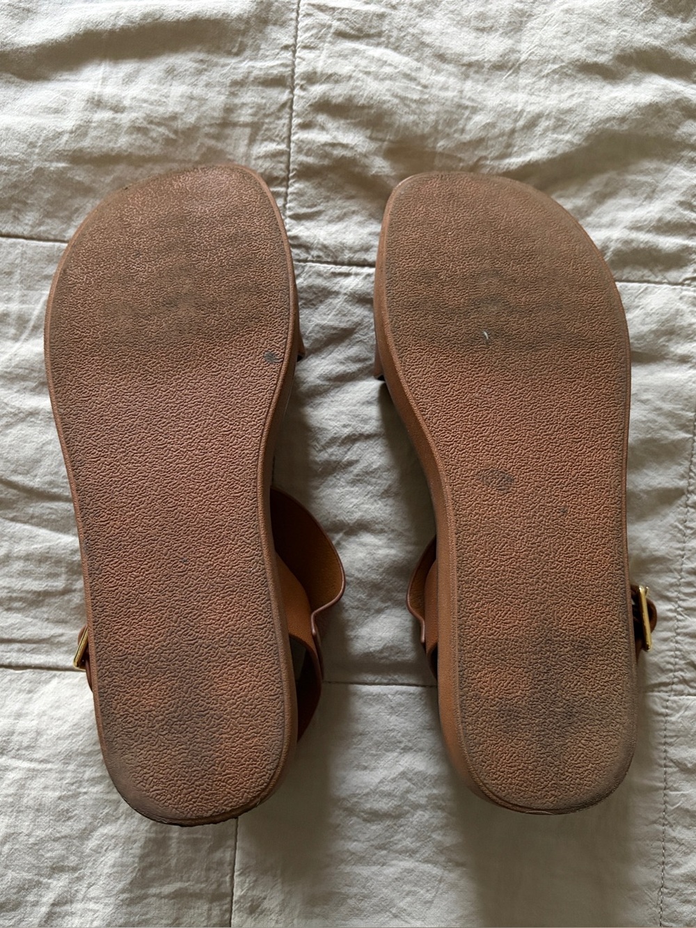 Steve Madden Rileey Sandal Tan Leather 7.5 - Picture 5 of 6